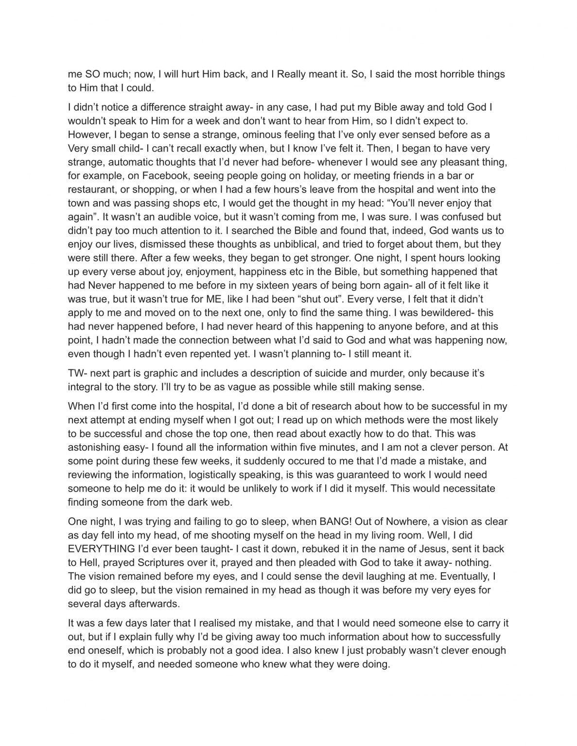 Sarah's Testimony-2